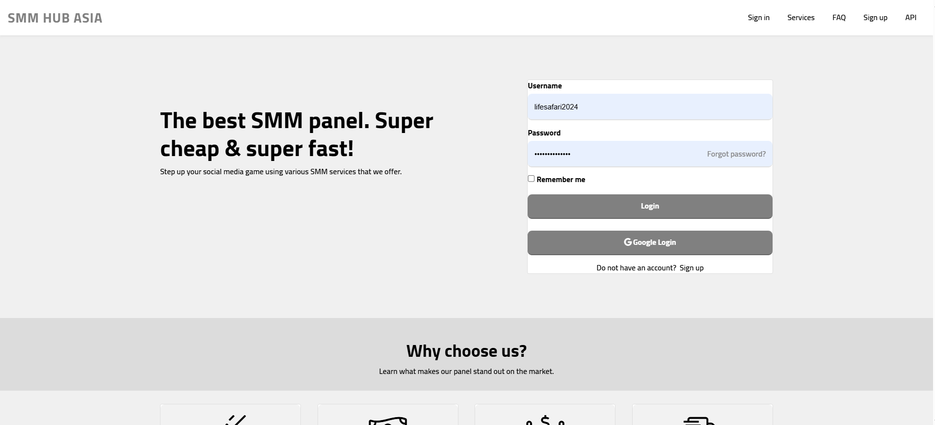 Simple Grey theme preview